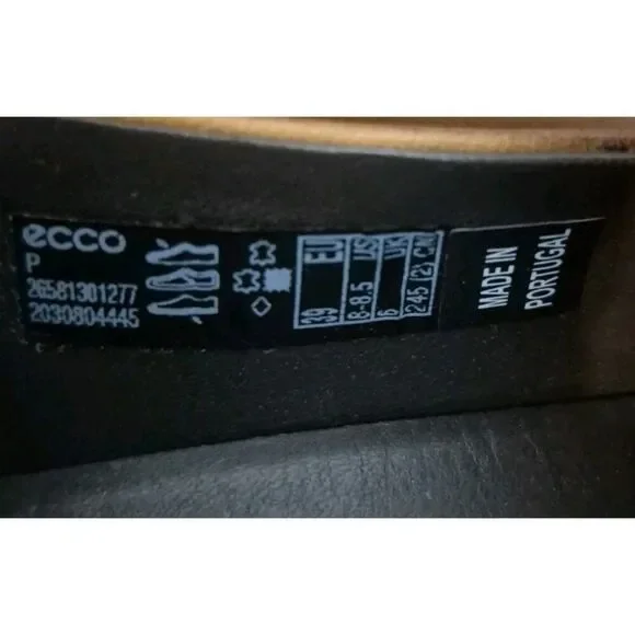 ECCO Incise Tailored Loafer Flat Shoes Women’s US Size 8 - 8.5 / 39 NWOB - Picture 9 of 9